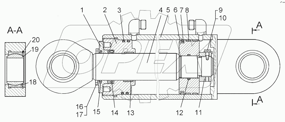 Гидроцилиндр