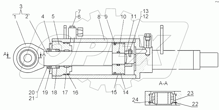Гидроцилиндр