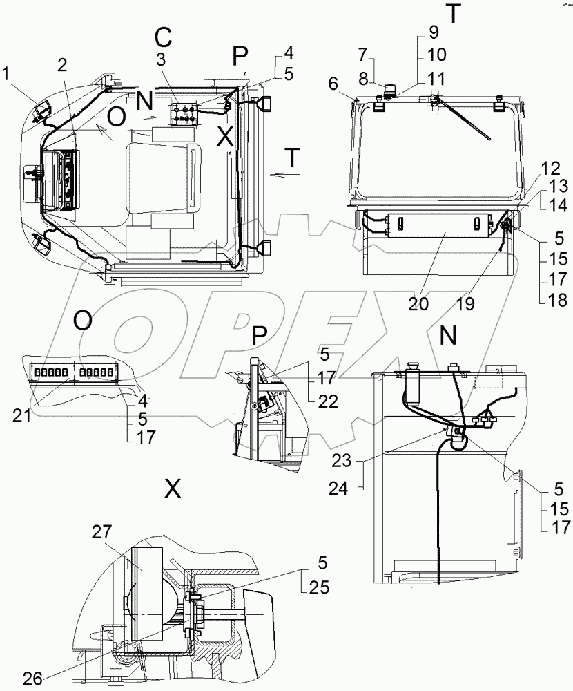 Электрооборудование кабины - продолжение