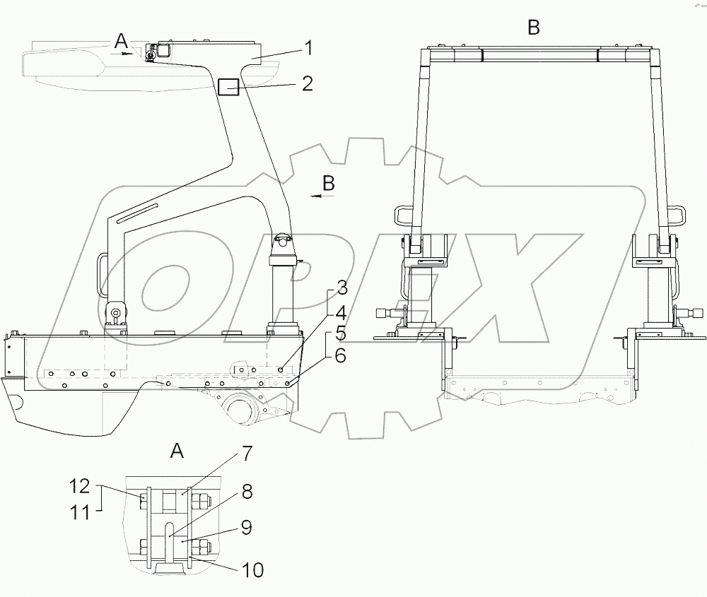 Установка устройства защиты оператора
