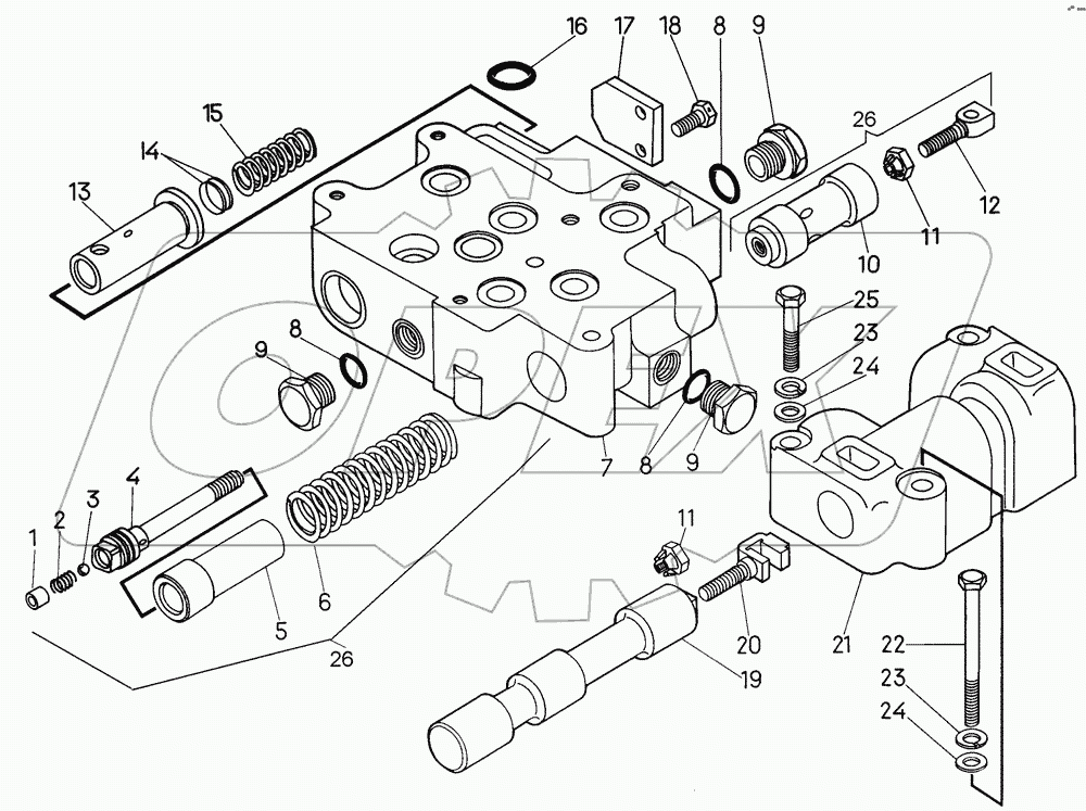 Плита, блок реверса