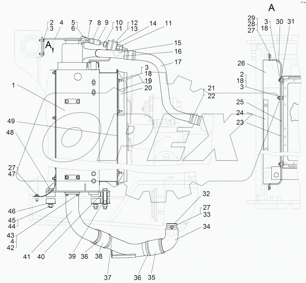 Установка радиаторов