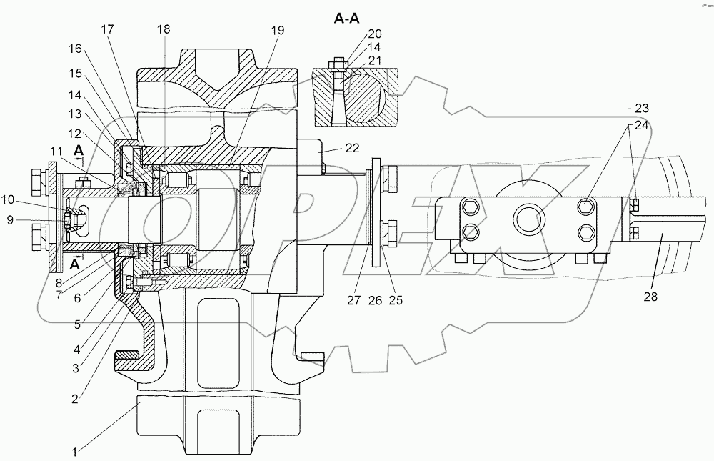 Колесо натяжное