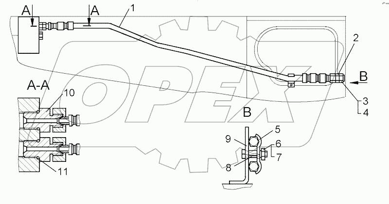 Установка рукавов