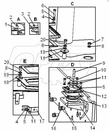 Установка модуля рабочего места - продолжение