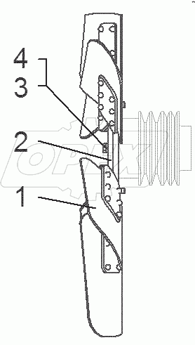 Установка вентилятора