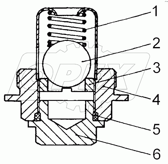 Клапан слива