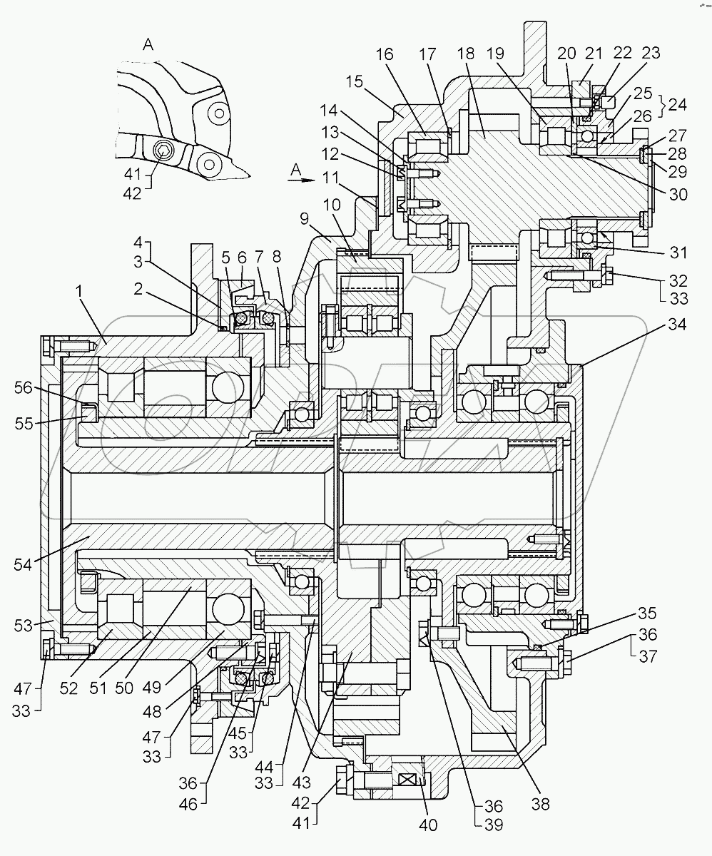 Редукторы бортовые