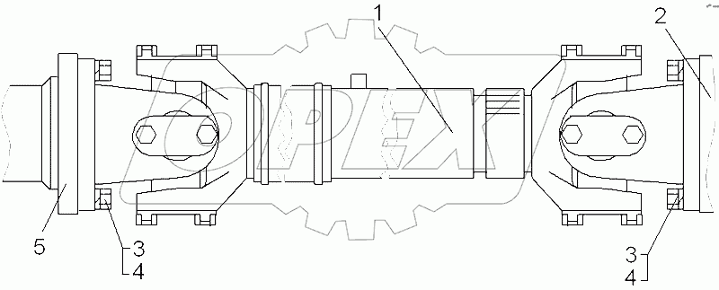 Установка кардана