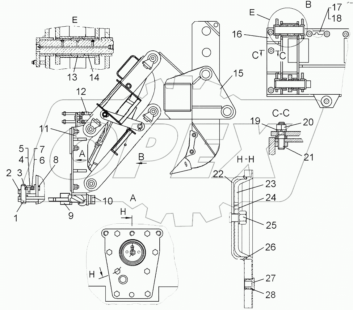 Оборудование рыхлительное 12Р, 12Н