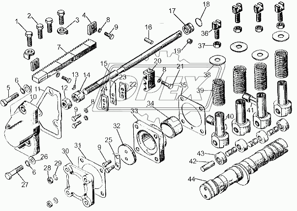 Насос топливный-2