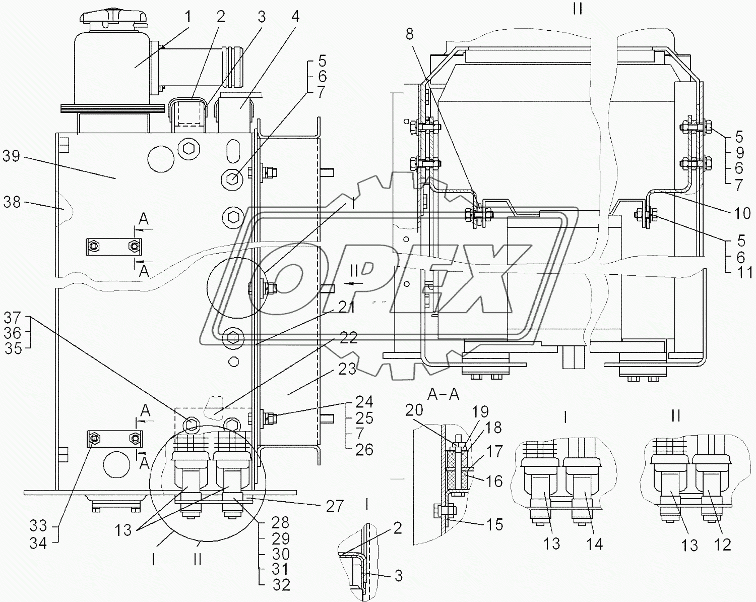 Блок радиаторов