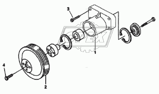 FA9310, FA9739 Установка привода вентилятора