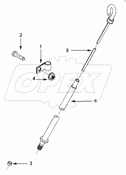  ALG9003-03ZZ Gauge, oil level