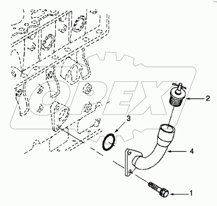  AOB9702-3ZZ Cover, cylinder block