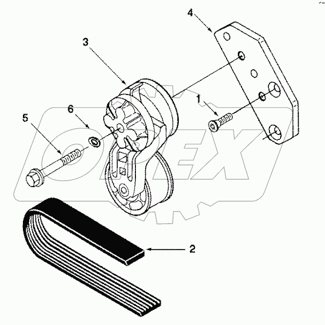  EH 9710-03ZZ Drive, alternator