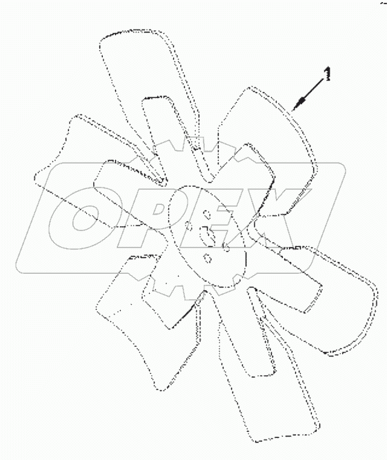  FN 9213ZZ Fan, engine
