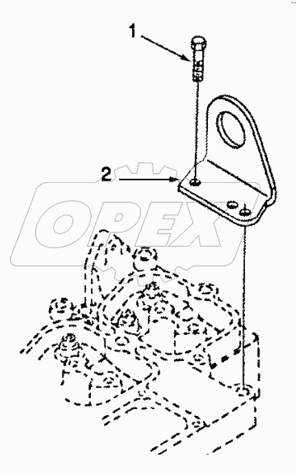  LA 9007-02ZZ Bracket, lifting