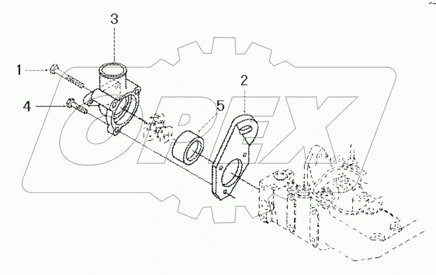  TH 9001-01ZZ Housing, thermostat