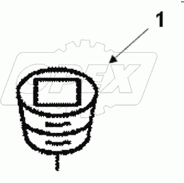  WI 9701ZZ Connection, water inlet