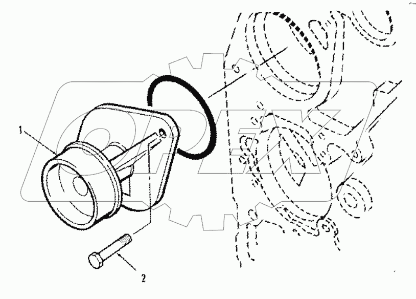  WP 9001-02ZZ Pump, water