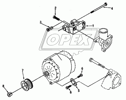 ALTERNATOR LOCATION 1