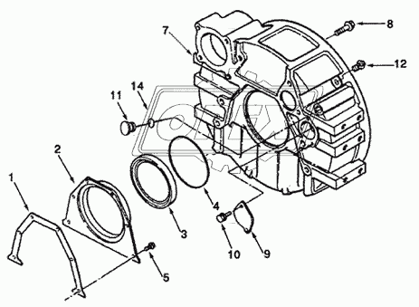 FLYWHEEL HOUSING 1