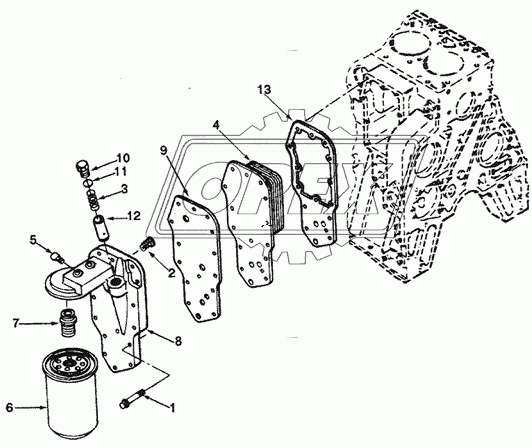 LUBRICATING OIL COOLER 2