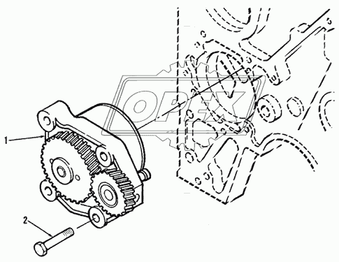 LUBRICATING OIL PUMP