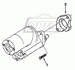 STARTING MOTOR MOUNTING