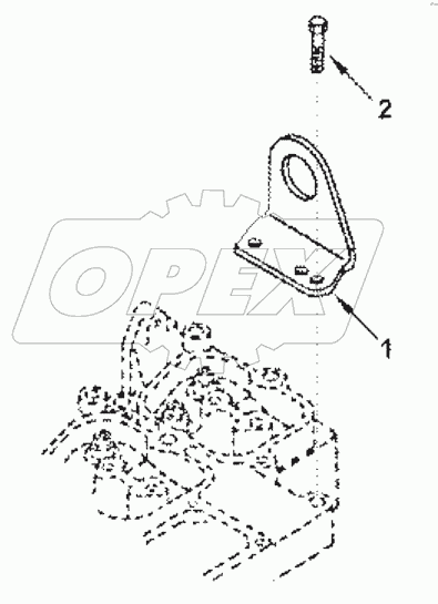  LA9007ZZ Bracket, lifting