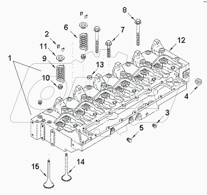  PP98727ZZ Head, cylinder