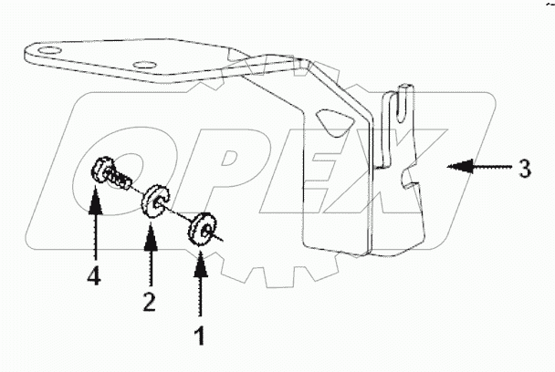  TL9103ZZ Lever, throttle