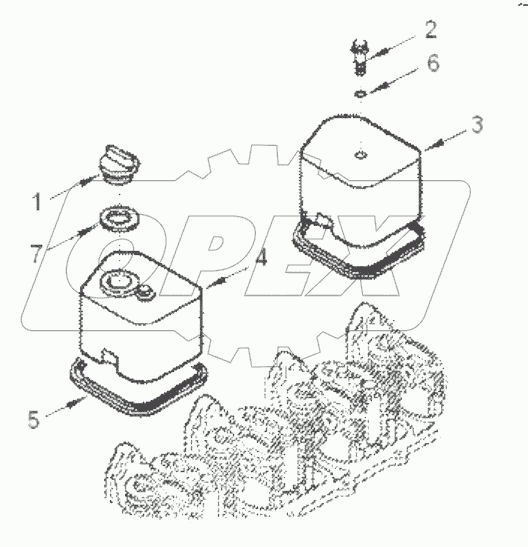  VC9005ZZ Cover, valve