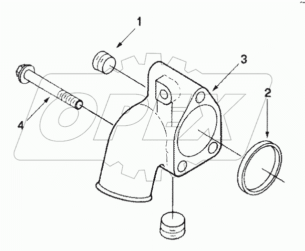  WI9226ZZ Connection, water inlet