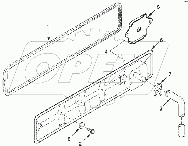 CM 9016ZZ COVER, CAM FOLLOWER