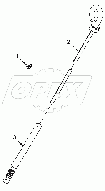 LG 90273ZZ GAUGE, OIL LEVEL
