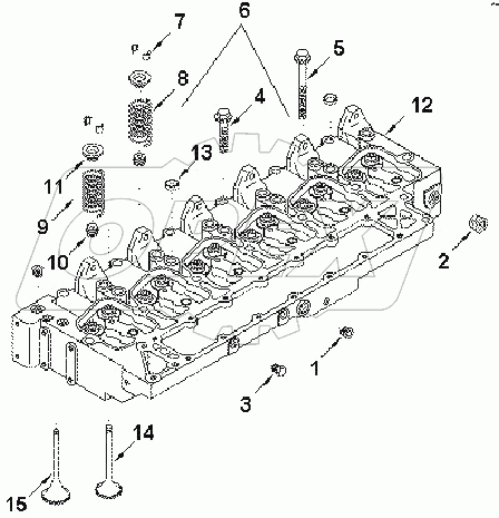 PP 9995ZZ HEAD, CYLINDER