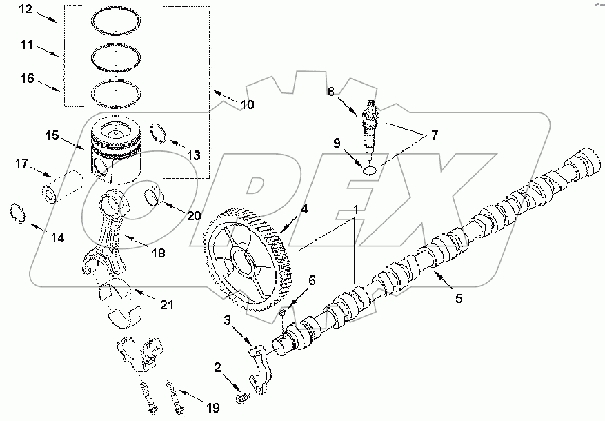PP 40425ZZ PARTS, PERFORMANCE