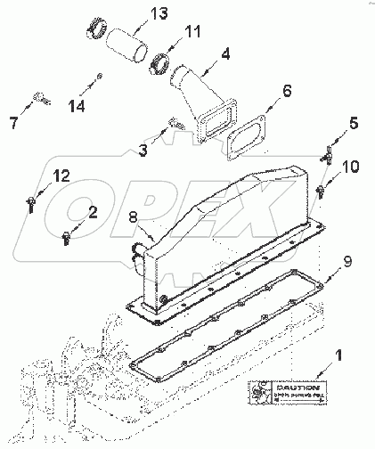 TB 91626ZZ ARRANGEMENT, TURBOCHARGER
