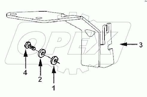 TL 9103ZZ LEVER, THROTTLE