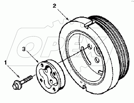DA 9208ZZ DAMPER, VIBRATION