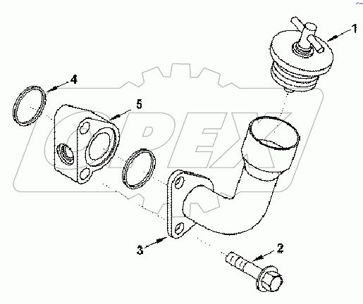 OB 9206ZZ COVER, CYLINDER BLOCK