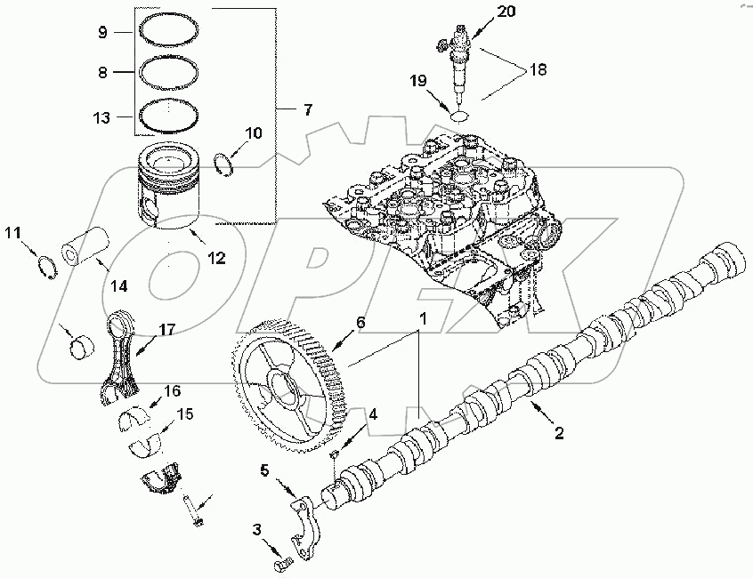 PP 43106ZZ PARTS, PERFORMANCE