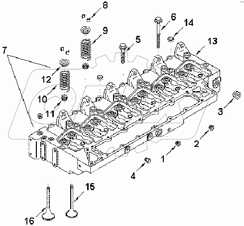 PP 99561ZZ HEAD, CYLINDER