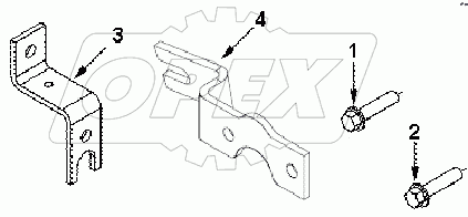 TL 9106ZZ LEVER, THROTTLE