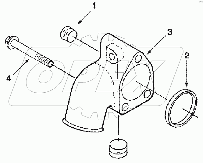 WI 9226ZZ CONNECTION, WATER INLET