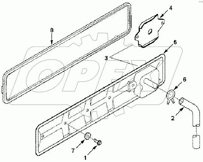 CM 9016ZZ COVER, CAM FOLLOWER