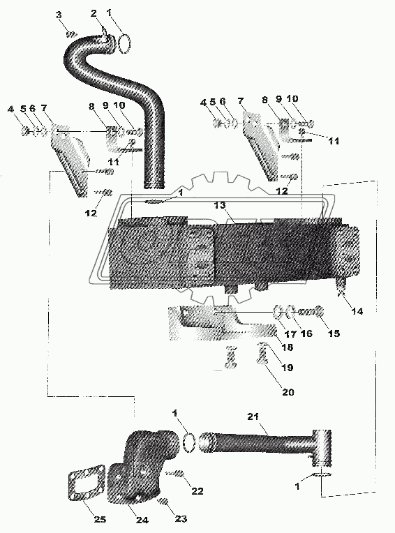 COOLER LUB OIL TC