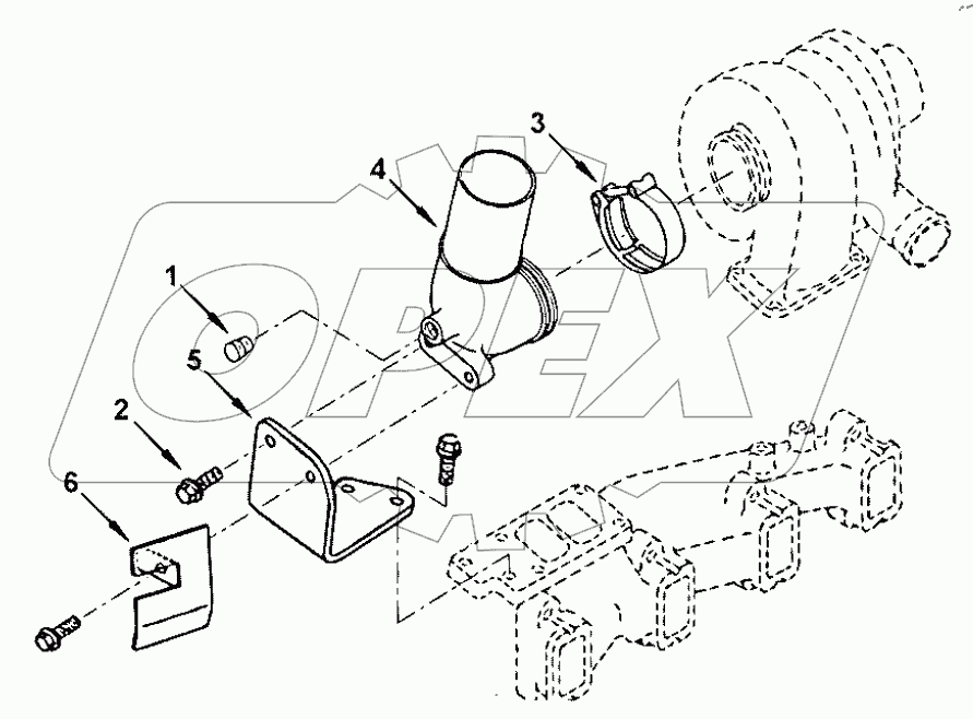  Connection, Exhaust Outlet